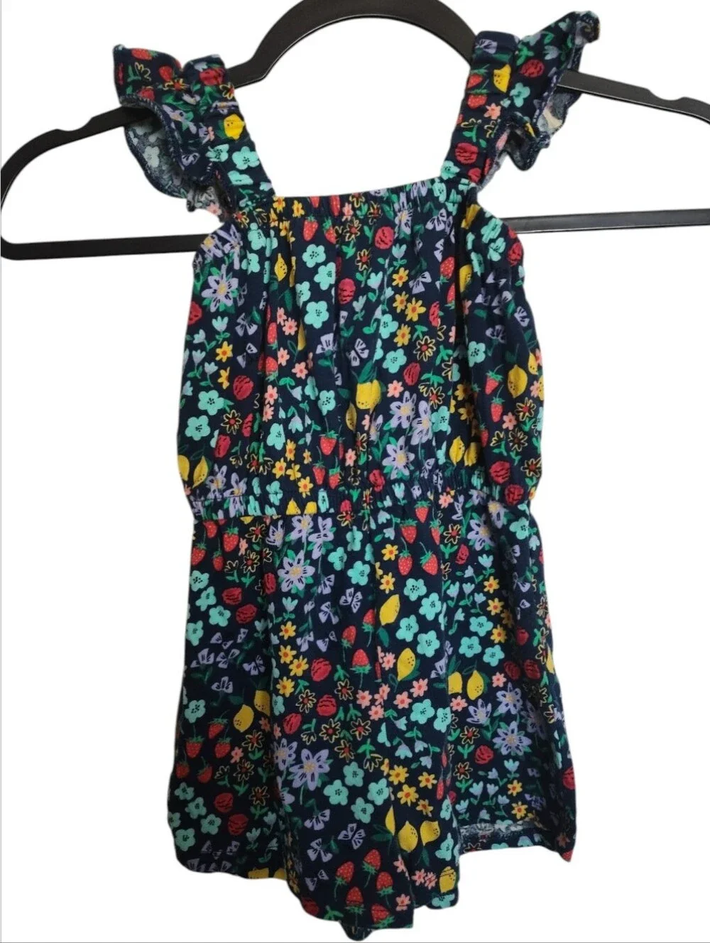 Old Navy Toddler Floral Shorty Romper 3T Brand New